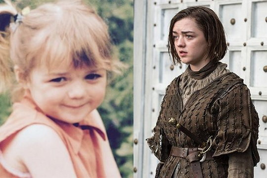 6. Maisie Williams – Arya Stark 