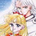 Wersja manga i Crystal - aluzja do związku z Minako 