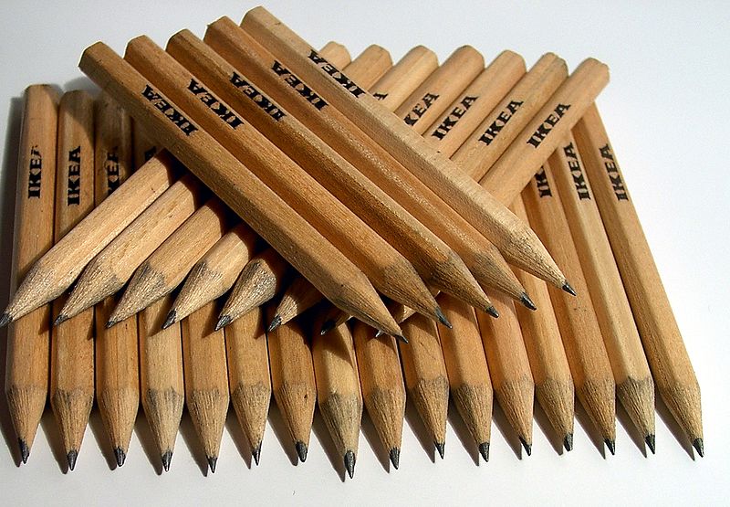 800px-IKEA_Pencils.JPG