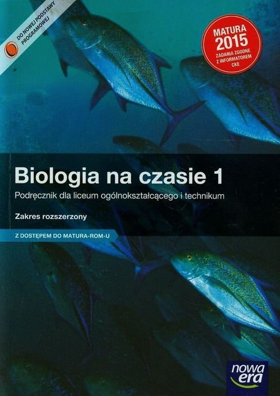 Sprawdziany "Biologia na czasie 1" zakres rozszerzony Nowa Era