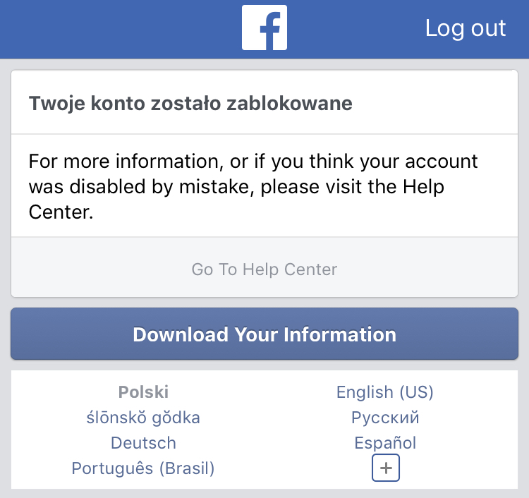 Co zrobić jeśli zablokowali mi konto na facebook? WAŻNE! - Zapytaj.onet.pl -