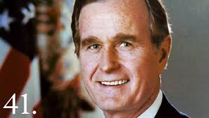 George H.W Bush.