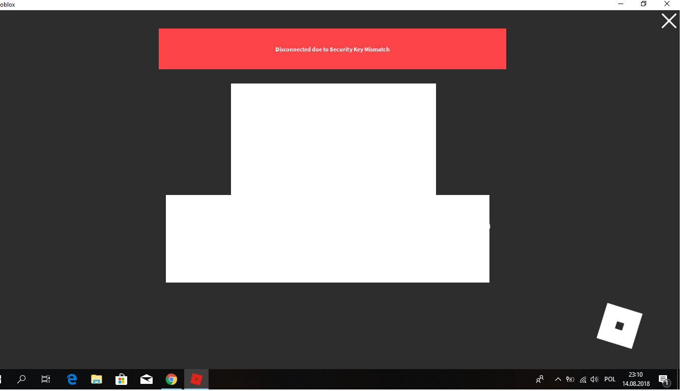 Mam Problem Z Roblox Zapytaj Onet Pl - robloxs disconnected due to key mismatch problem