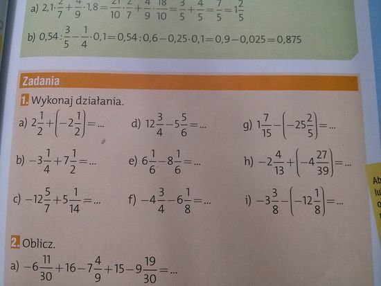 Zadanie 1 Strona 19 Matematyka Odkrywamy Na Nowo – zadania, ściągi i