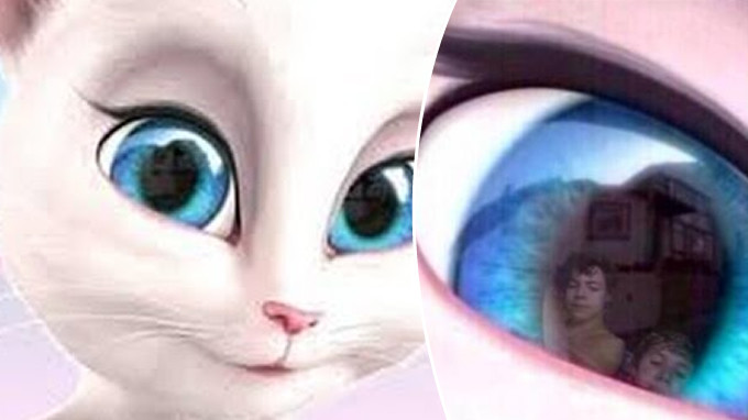 Słyszeliście o człowieku w oczach kota w talking angela? - Zapytaj.onet