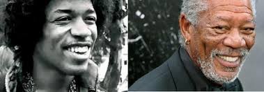 Jimmy Hendrix jest Morganem Freemanem.