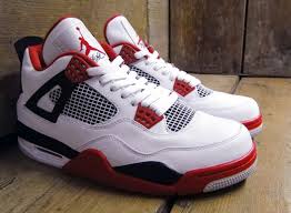 Air Jordan 4 retro "fire red"