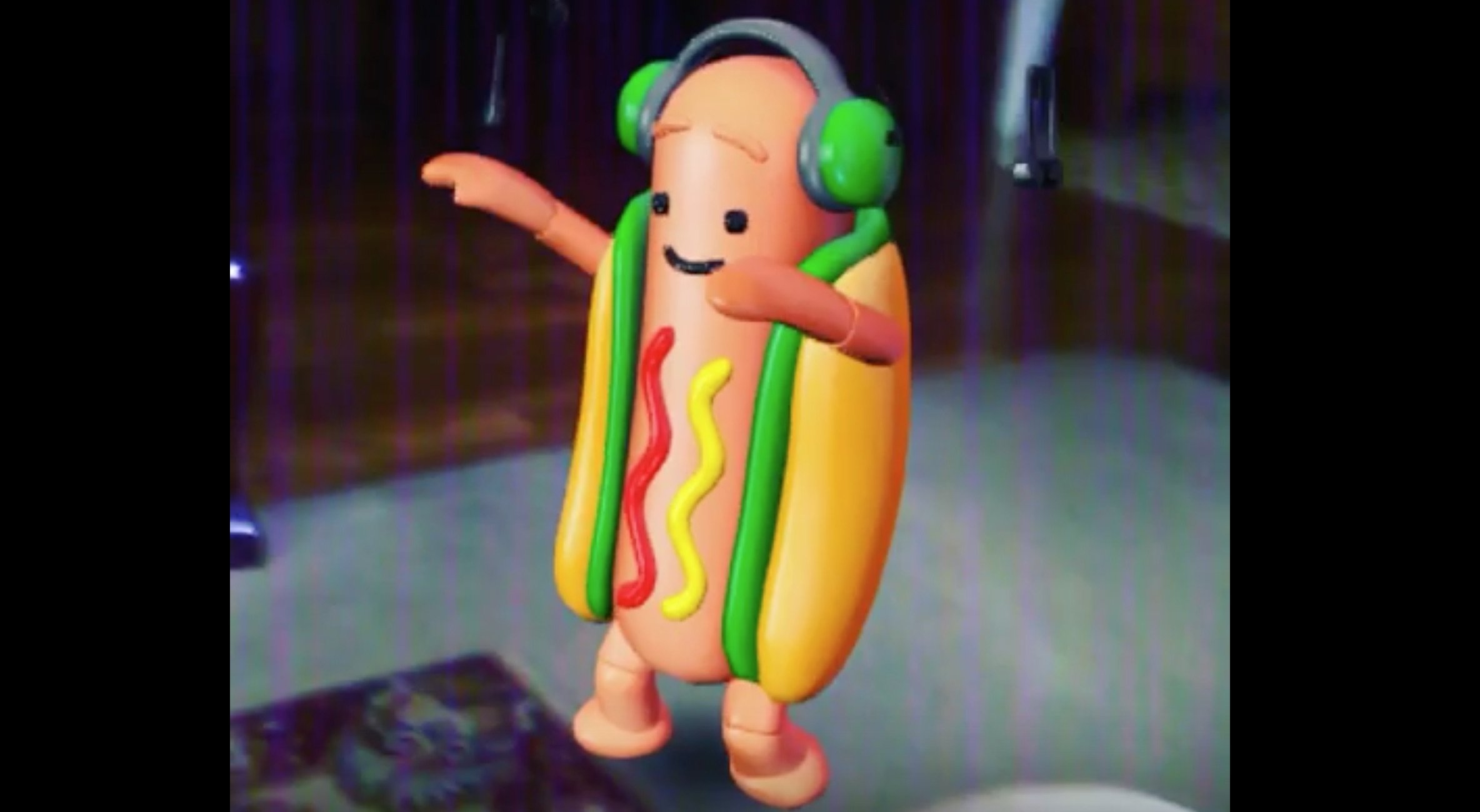 Dancing Hot Dog Snapchat Filter