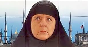 Angela Adolfina Al-Merkel von Hitler (dyktatorka Islamskiej Republiki Europy Zachodniej)