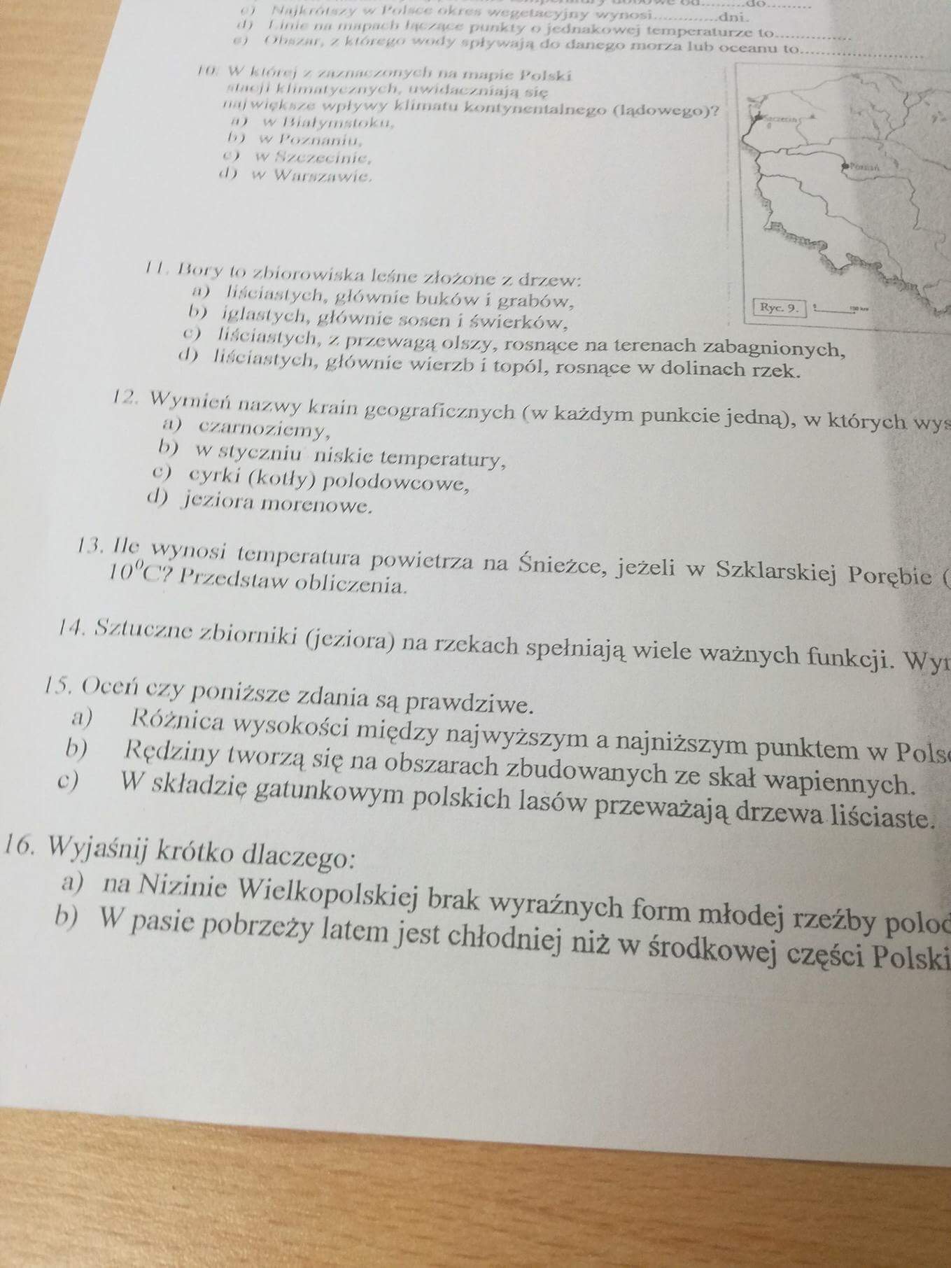 środowisko Przyrodnicze I Ludność Europy Sprawdzian Klasa 6 Odpowiedzi Sprawdzian geografia macie to? – zadania, ściągi i testy – Zapytaj.onet.pl