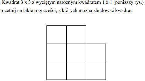 kwadratem liczby x = 3   √ 2 jest