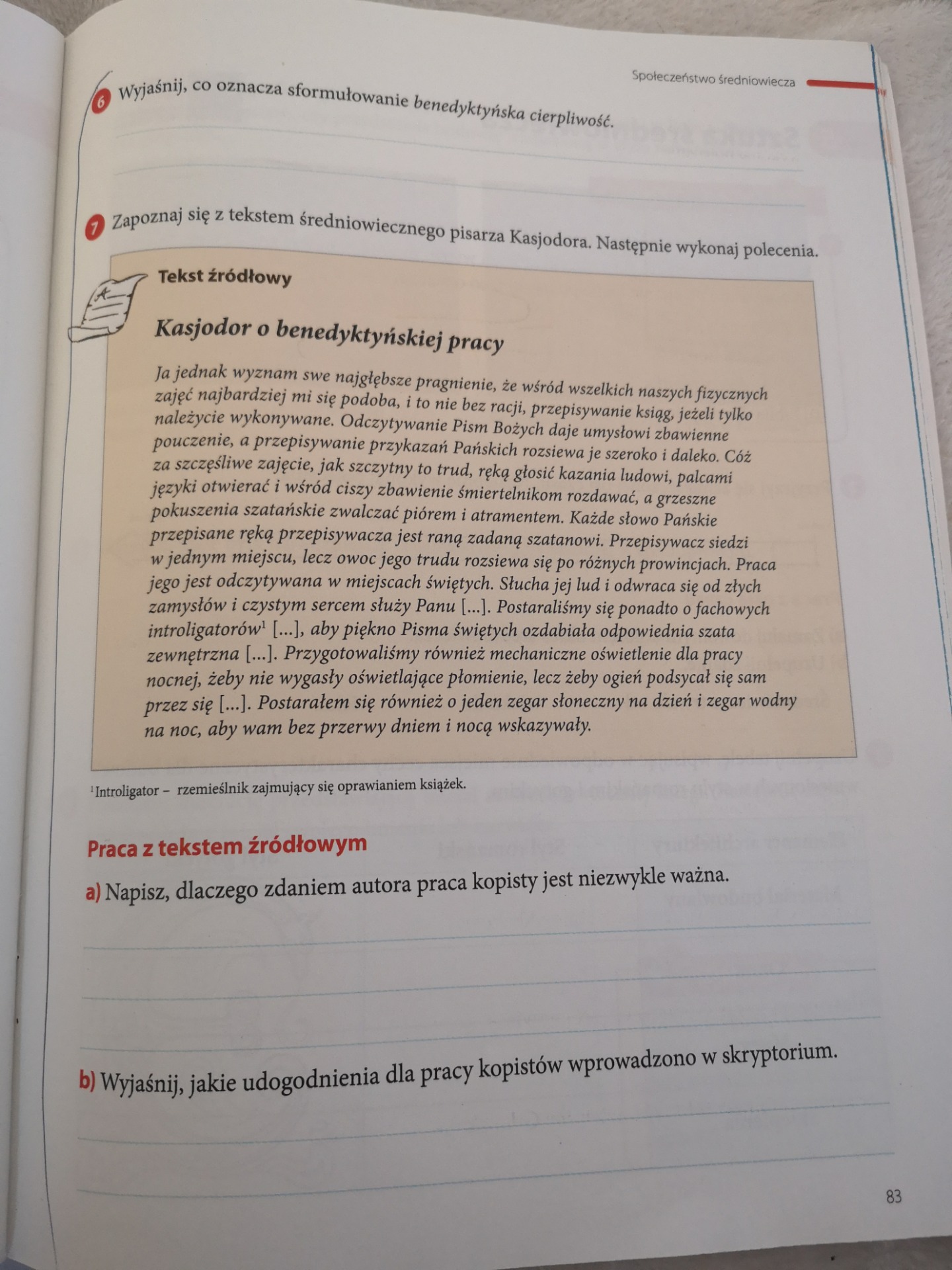 Wyjaśnij Co Oznacza Sformułowanie Pytyjska Odpowiedź 1. Wyjaśnij co oznacza sformułowanie benedyktyńska cierpliwość 2