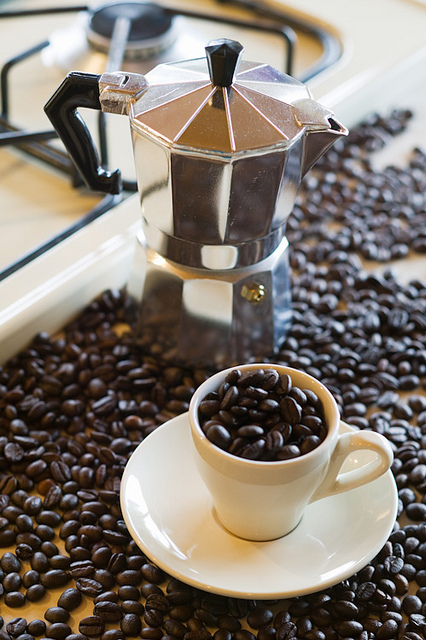 kawę parzoną