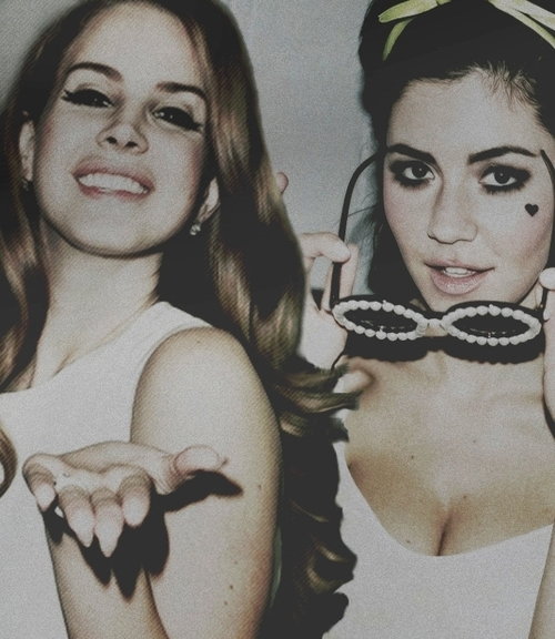Lana Del Rey i Marina & The Diamonds <3