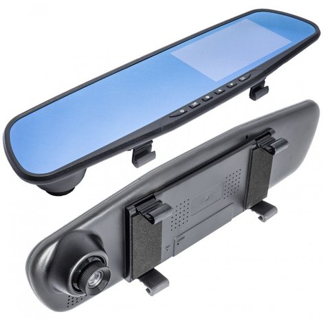 Czujniki parkowania w lusterku